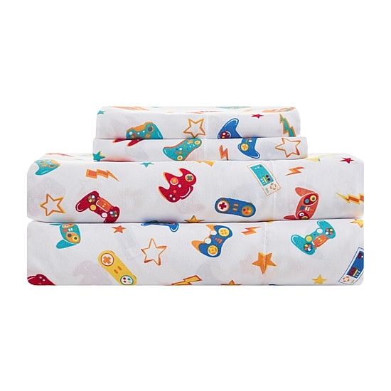 INK+IVY Kids Asher Checkered Complete Bedding Set with Sheets
