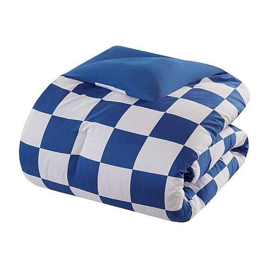 INK+IVY Kids Asher Checkered Complete Bedding Set with Sheets