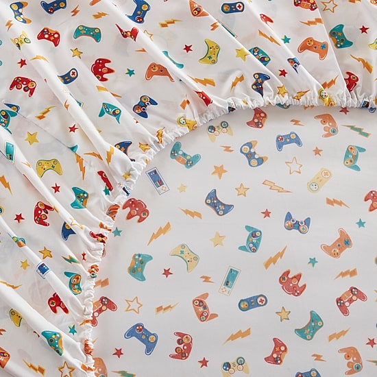 INK+IVY Kids Asher Checkered Complete Bedding Set with Sheets