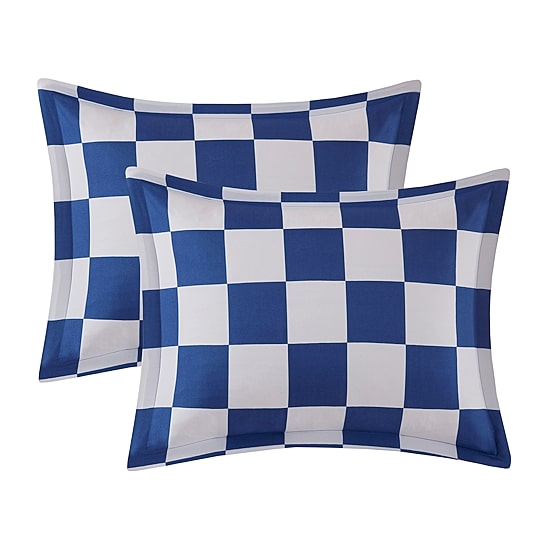 INK+IVY Kids Asher Checkered Complete Bedding Set with Sheets