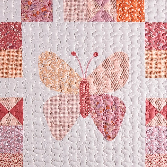 INK+IVY Kids Butterfly Quilt Set