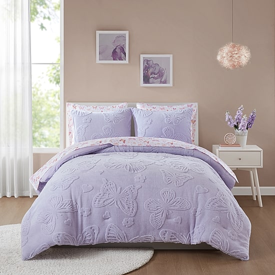 INK+IVY Kids Thea Plush Comforter Set