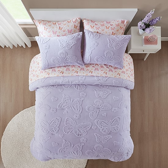 INK+IVY Kids Thea Plush Comforter Set
