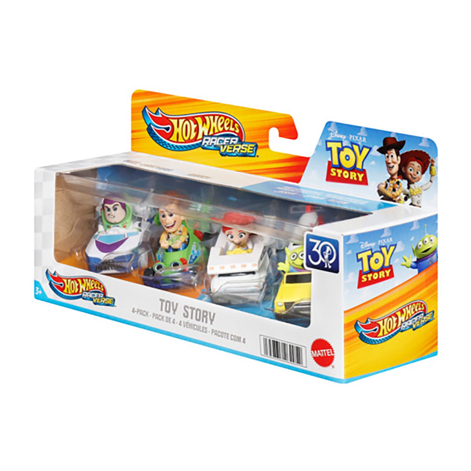 Disney Collection Toy Story 5 4-Pack Assorted Cast Cars