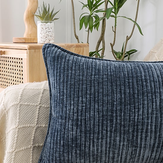 Regal Home Lila Ribbed Down Alt 14x20 Rectangular Throw Pillow