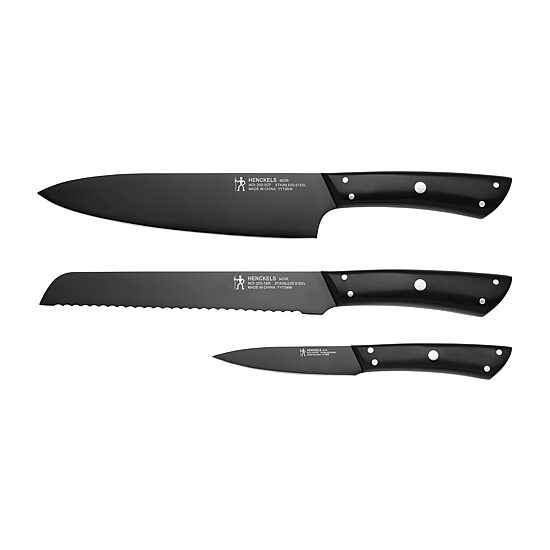 Henckels Noir 3-pc. Knife Set