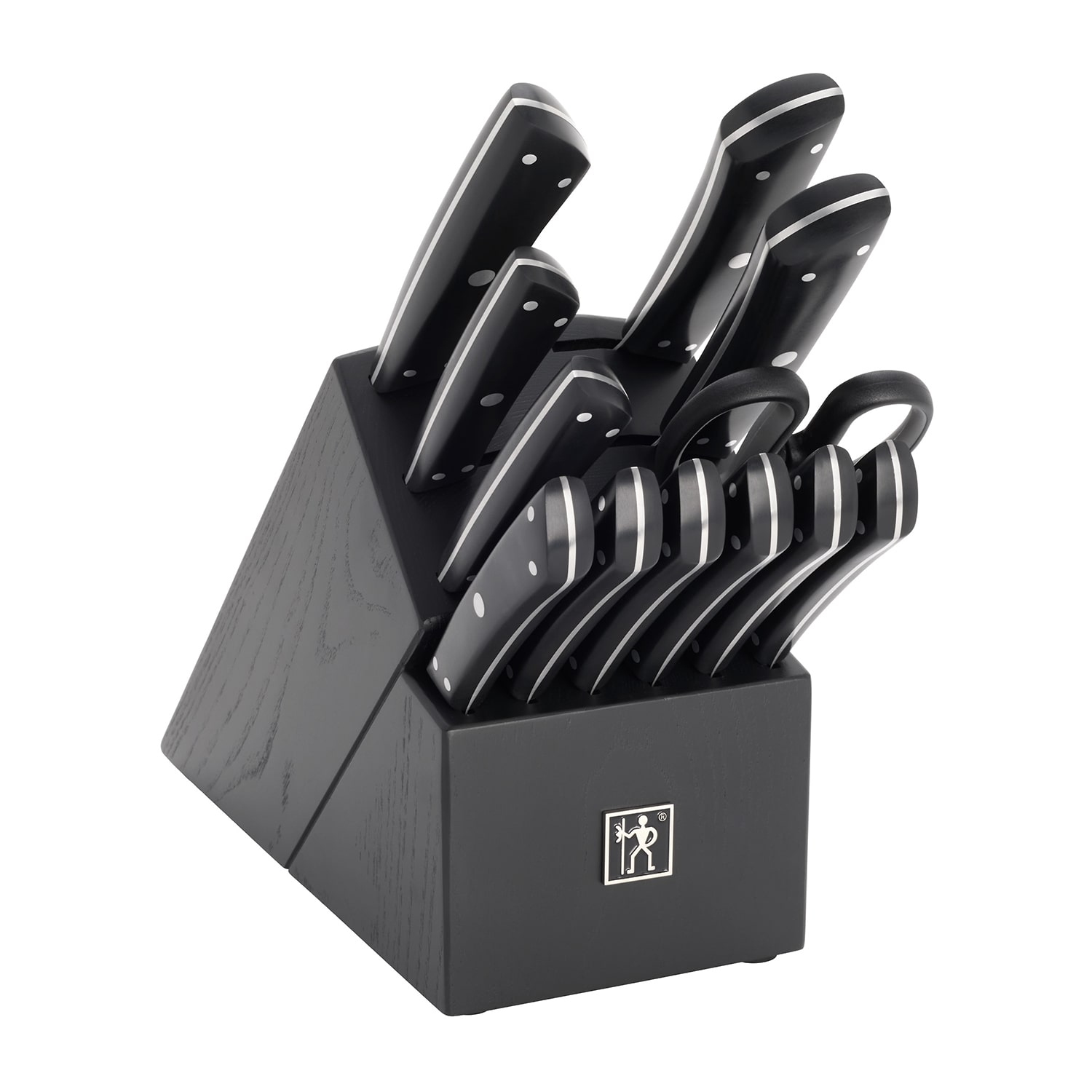 Henckels Noir 13-pc. Knife Block Set