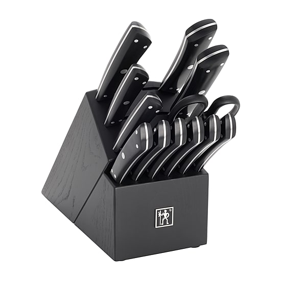 Henckels Noir 13-pc. Knife Block Set