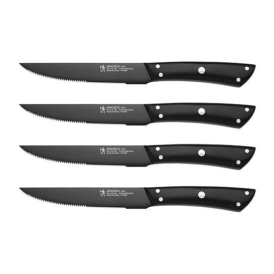 Henckels Noir Steak Knives