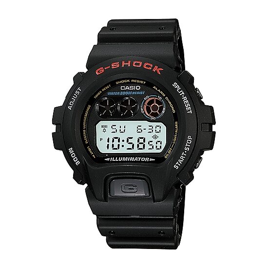 Casio G-Shock Mens Black Strap Watch Dw6900-1fl