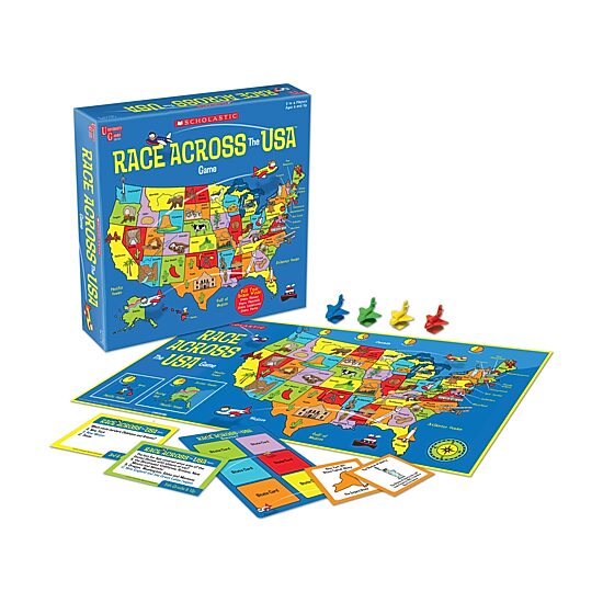 University Games Scholastic - Race Across the USAGame