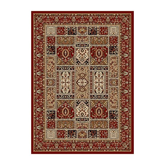 Radici Como Panel Kerman Traditional Oriental Indoor Rectangular Area Rug