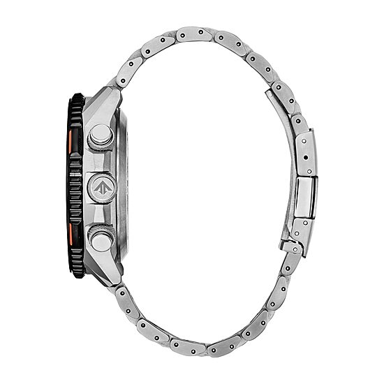 Citizen Promaster Skyhawk A-T Mens Silver Tone Bracelet Watch