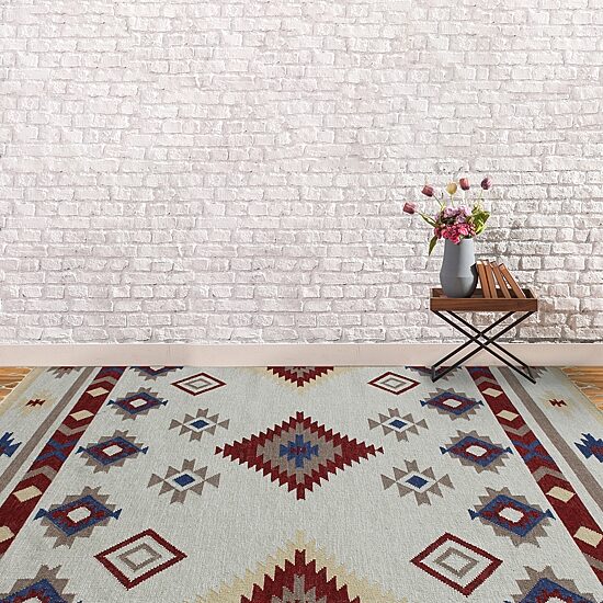 Amer Rugs Artifacts Geometric Diamond Indoor Rectangular Accent Rug