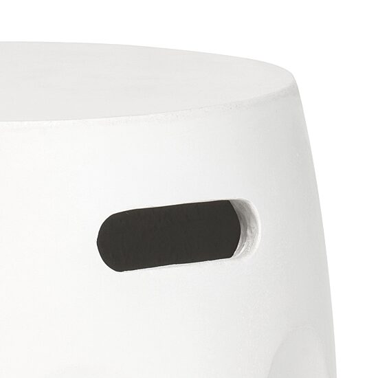 Safavieh Zuri Patio Collection Weather Resistant Concrete Side Table