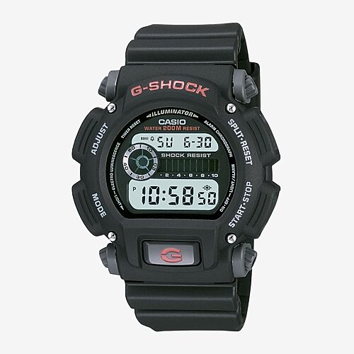 G SHOCK Casio G-Shock Mens Digital Black Strap Watch Dw-9052-1vcf, One Size