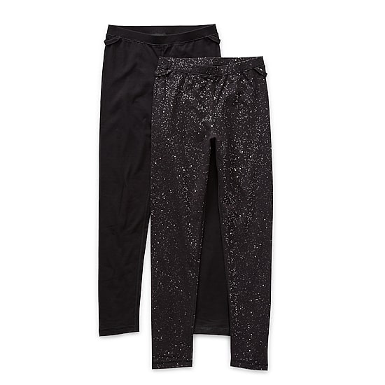 Thereabouts Little & Big Kid Girls Easy-on + Easy-off Skinny 2-pc. Full Length Leggings
