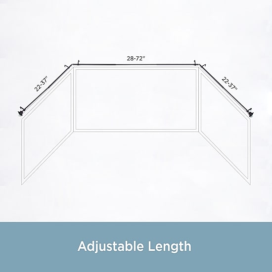 Kenney Mission Square Bay Window Rod