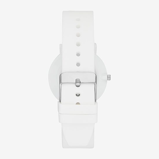 Womens White Strap Watch Fmdjo251