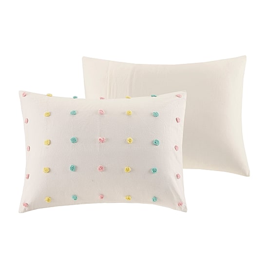 Intelligent Design Ensley Jacquard 100% Cotton Comforter Set with Decorative Pillows