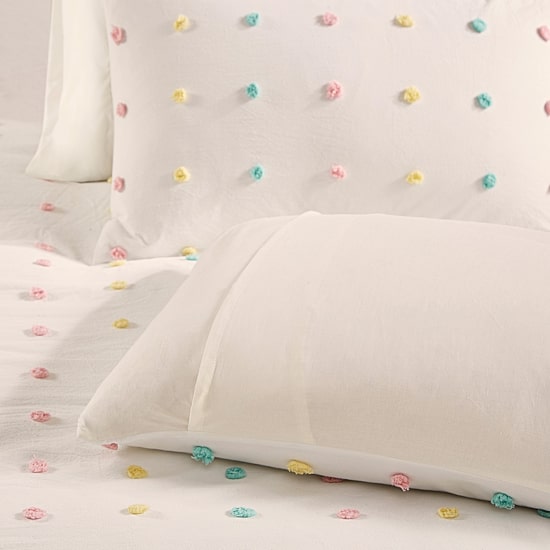 Intelligent Design Ensley Jacquard 100% Cotton Comforter Set with Decorative Pillows