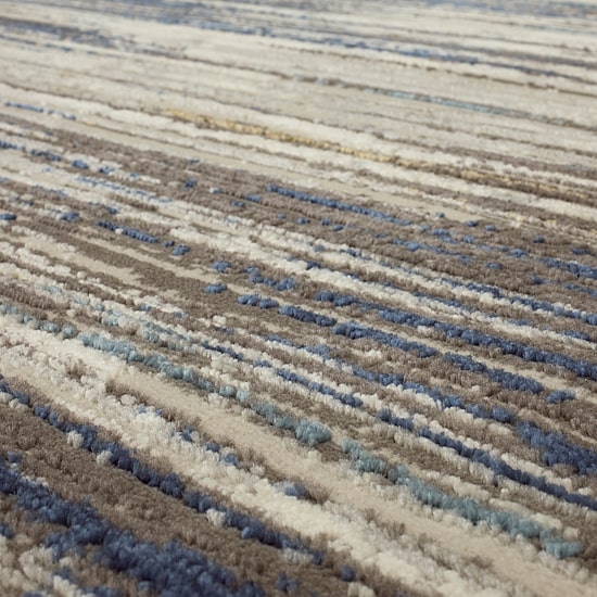 Mohawk Home Furie Stripe Machine Woven Indoor Rectangular Area Rug