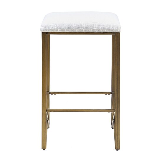 INK+IVY Marino Counter Height Upholstered Bar Stool
