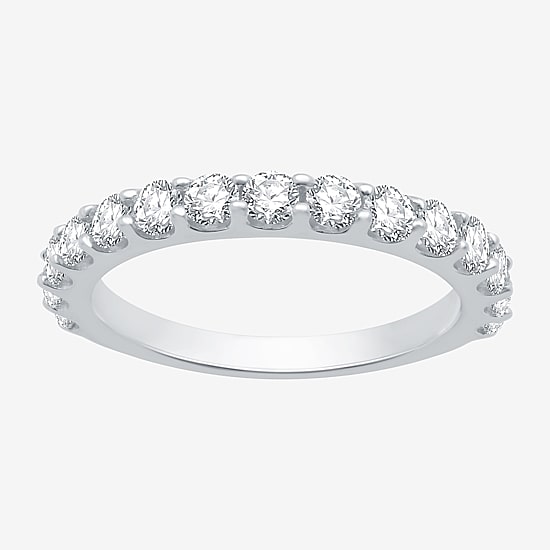 1 CT.T.W. Lab-Grown Diamond Wedding Band in 10K or 14K Gold