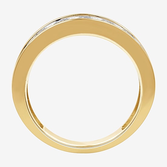 1 1/2 CT. T.W. Lab-Grown (G / SI1-SI2)  Diamond Wedding Band in 10K or 14K Gold