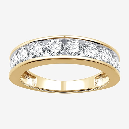 1 1/2 CT. T.W. Lab-Grown (G / SI1-SI2)  Diamond Wedding Band in 10K or 14K Gold
