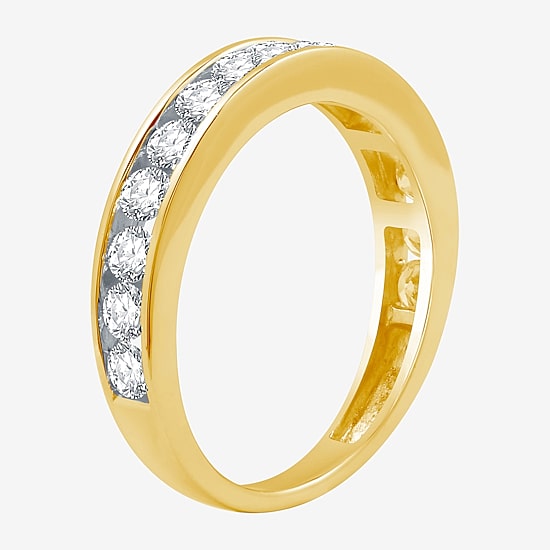 1 CT. T.W. Lab-Grown Diamond Wedding Band in 10K or 14K Gold
