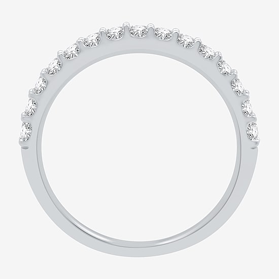 1/2 CT. T.W. Lab-Grown Diamond Wedding Band in 10K or 14K Gold.