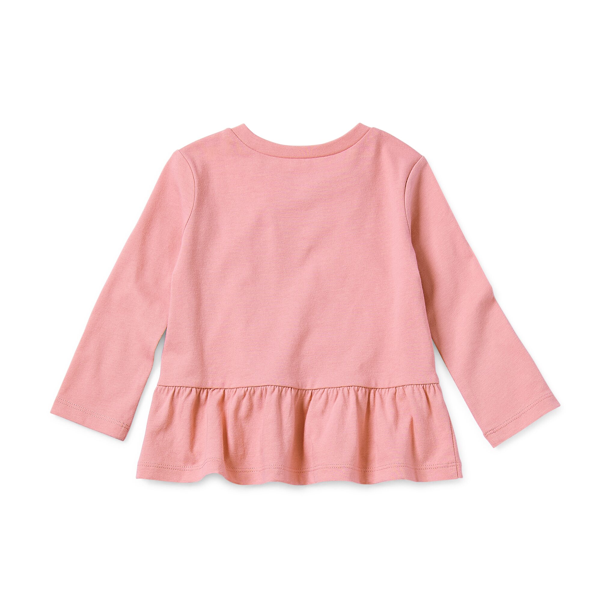 Okie Dokie Baby Girls Round Neck Long Sleeve T-Shirt