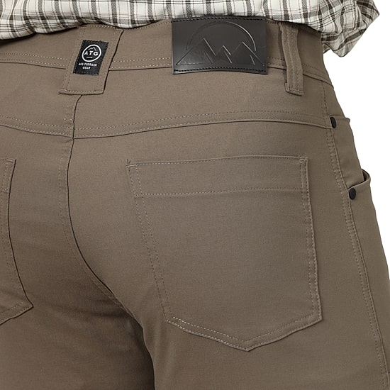 Wrangler Atg (All Terrain Gear) Utility Mens Comfort Waistband Regular Fit Flat Front Pant