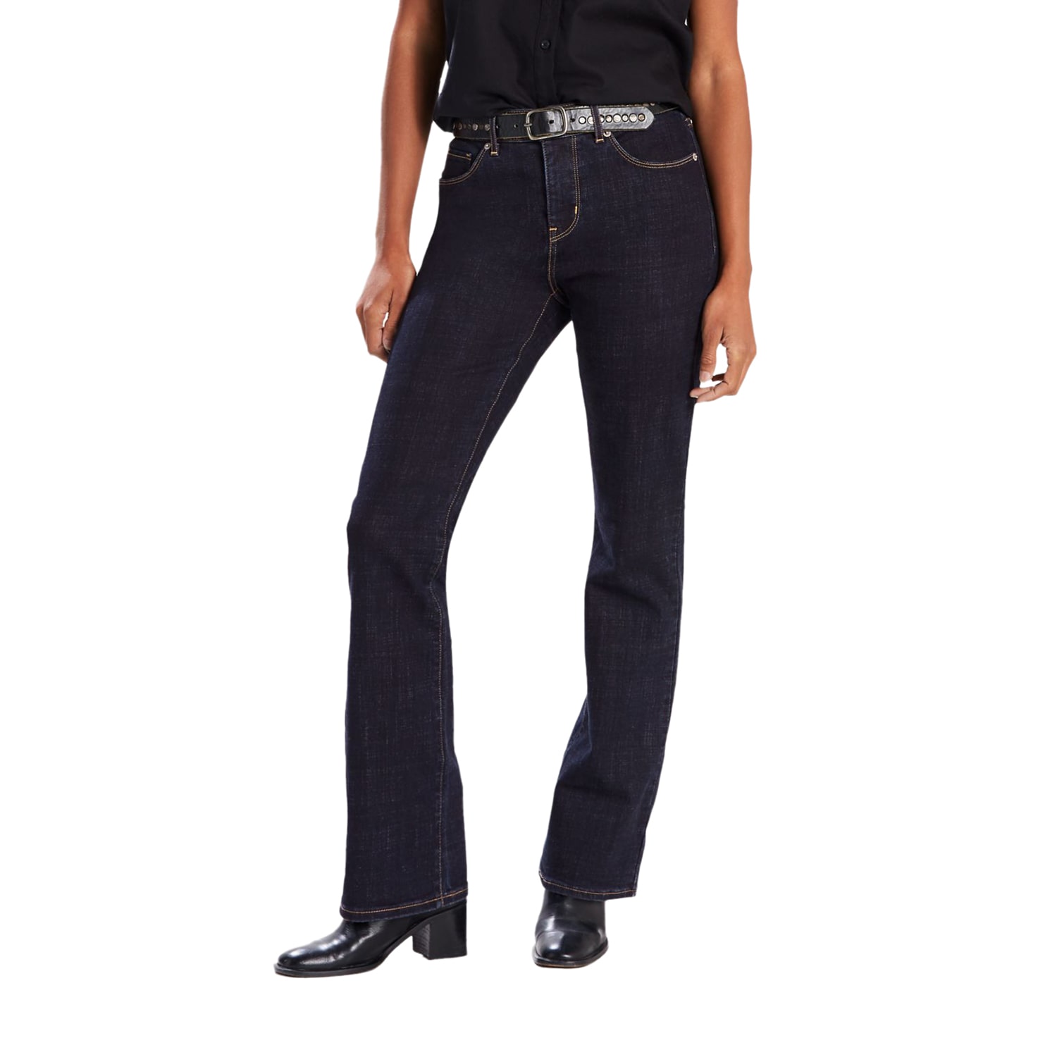 Levi's® Womens Mid Rise Stretch Fabric Relaxed Fit Bootcut Jean