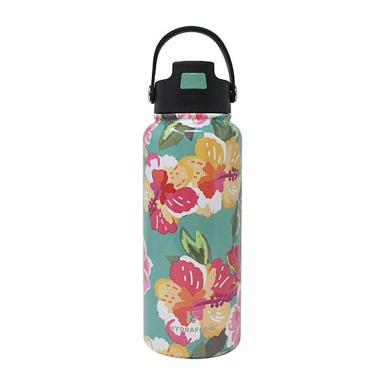 Hydraflow Hybrid 34oz Triple Wall Vacuum Insulated Bottle with Flip Straw