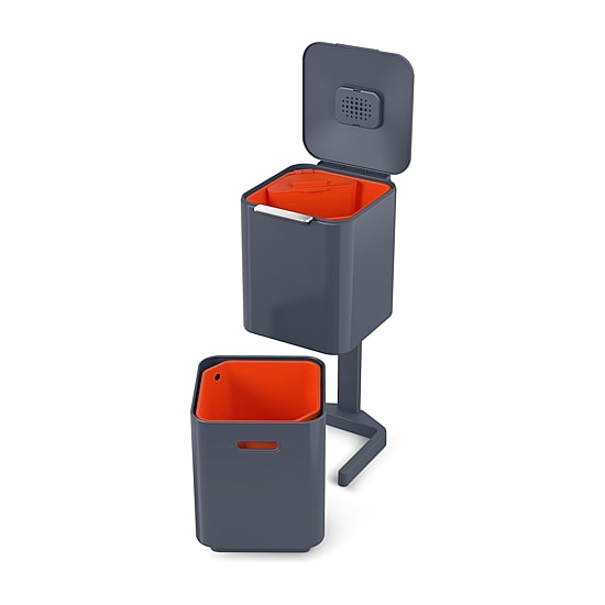 Joseph Joseph  Totem Compact 40-Litre Waste And Recycling Bins Trash Can