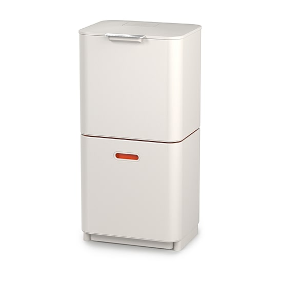 Joseph Joseph  Totem Max 60-Litre - Stone Waste And Recycling Bins Trash Can