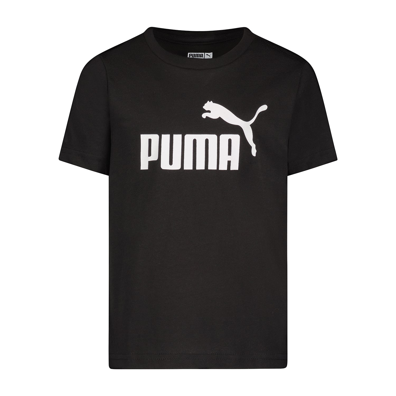 PUMA Big Kid Boys Crew Neck Short Sleeve Classic Fit Graphic T-Shirt