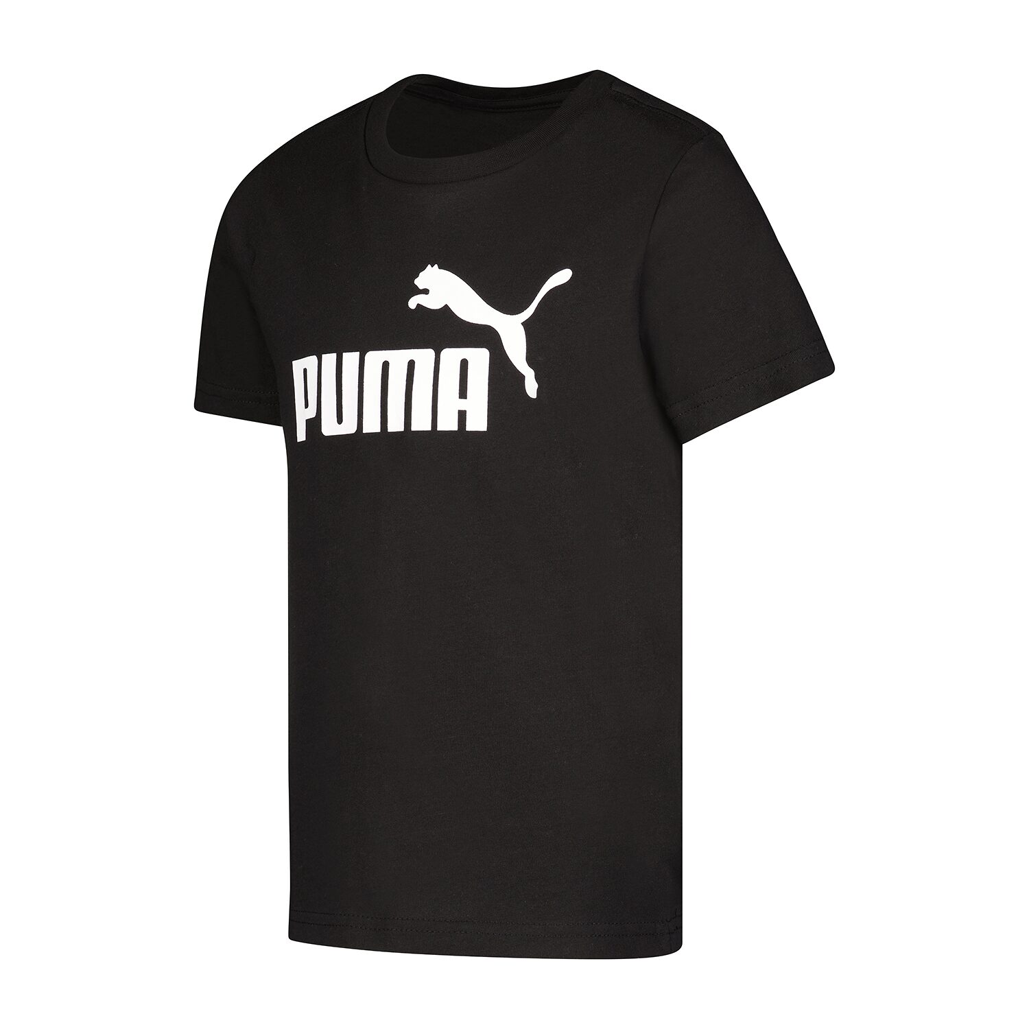 PUMA Big Kid Boys Crew Neck Short Sleeve Classic Fit Graphic T-Shirt