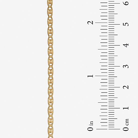 Made in Italy Unisex Adult 14K Gold 18 Inch Valentino Chain Necklace