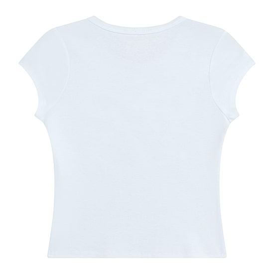 by&by girl Big Kid Girls Round Neck Short Sleeve T-Shirt