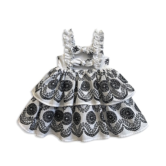 Blueberi Boulevard Toddler Girls Sleeveless A-Line Dress
