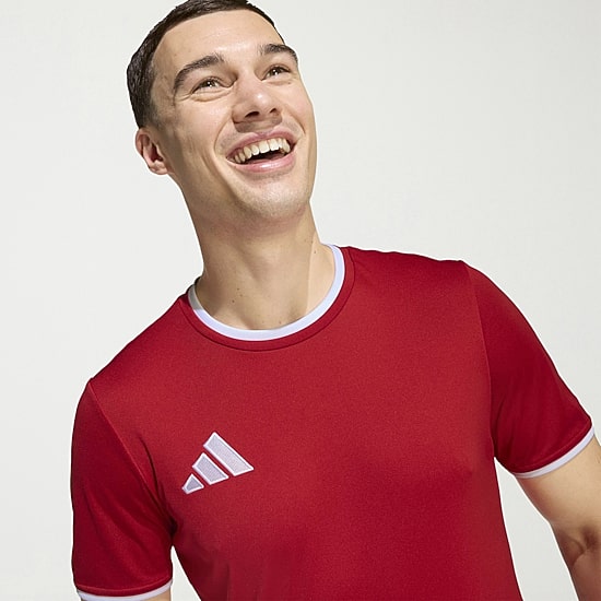 adidas Mens Crew Neck Short Sleeve Active T-Shirt