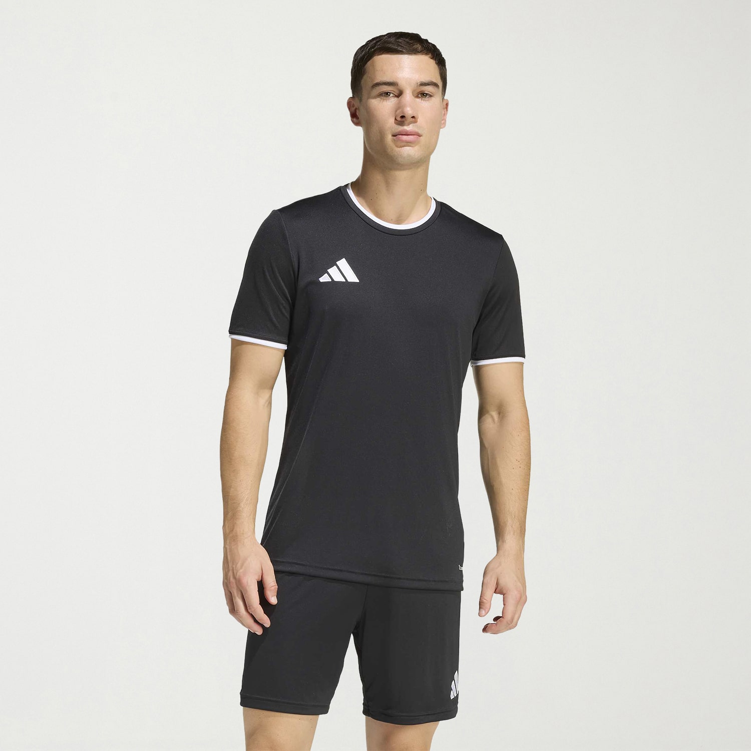 adidas Mens Crew Neck Short Sleeve Active T-Shirt
