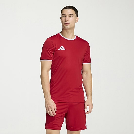 adidas Mens Crew Neck Short Sleeve Active T-Shirt