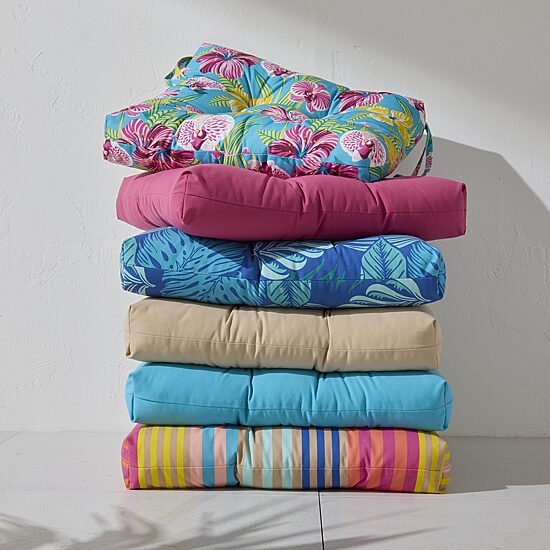 Outdoor Oasis Light Beige Patio Seat Cushion