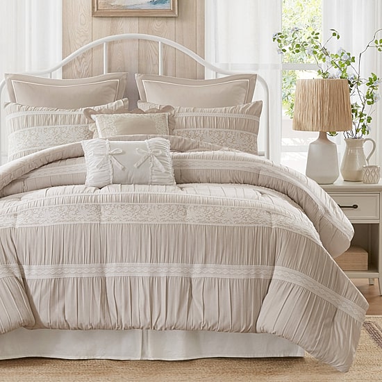 Madison Park Marlowe Jacquard 7-pc. Midweight Easy Care Comforter Set