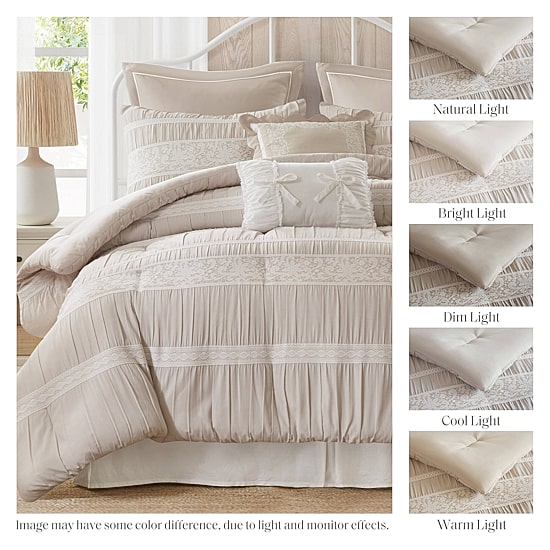 Madison Park Marlowe Jacquard 7-pc. Midweight Easy Care Comforter Set