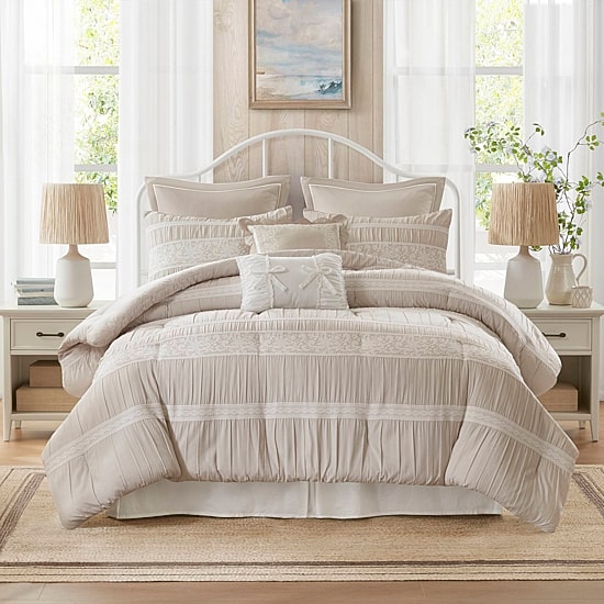 Madison Park Marlowe Jacquard 7-pc. Midweight Easy Care Comforter Set